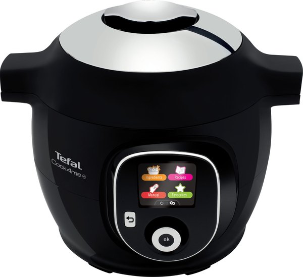 TEFAL CY85X8F2 Cook4Me+ okos multifunkciós edény fedővel, fekete