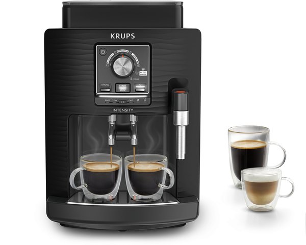 KRUPS EA5008E0 automata eszpresszógép 4 feketekávé-itallal