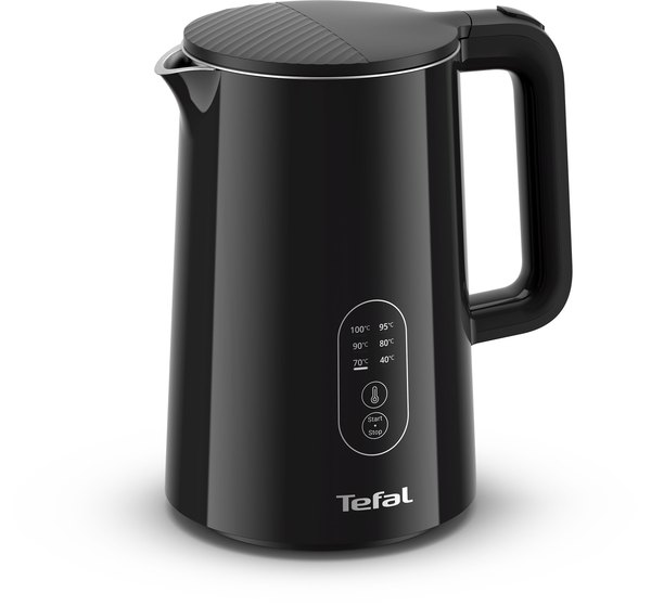 TEFAL KO6518E0 Thermo Protect Control fekete vízforraló 6 hőfokkal