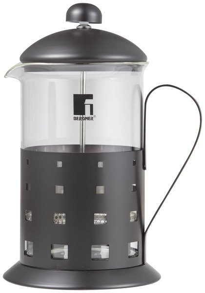 BERGNER BG-38316-GY 800 ml-es dugattyús kávé- és teakészítő