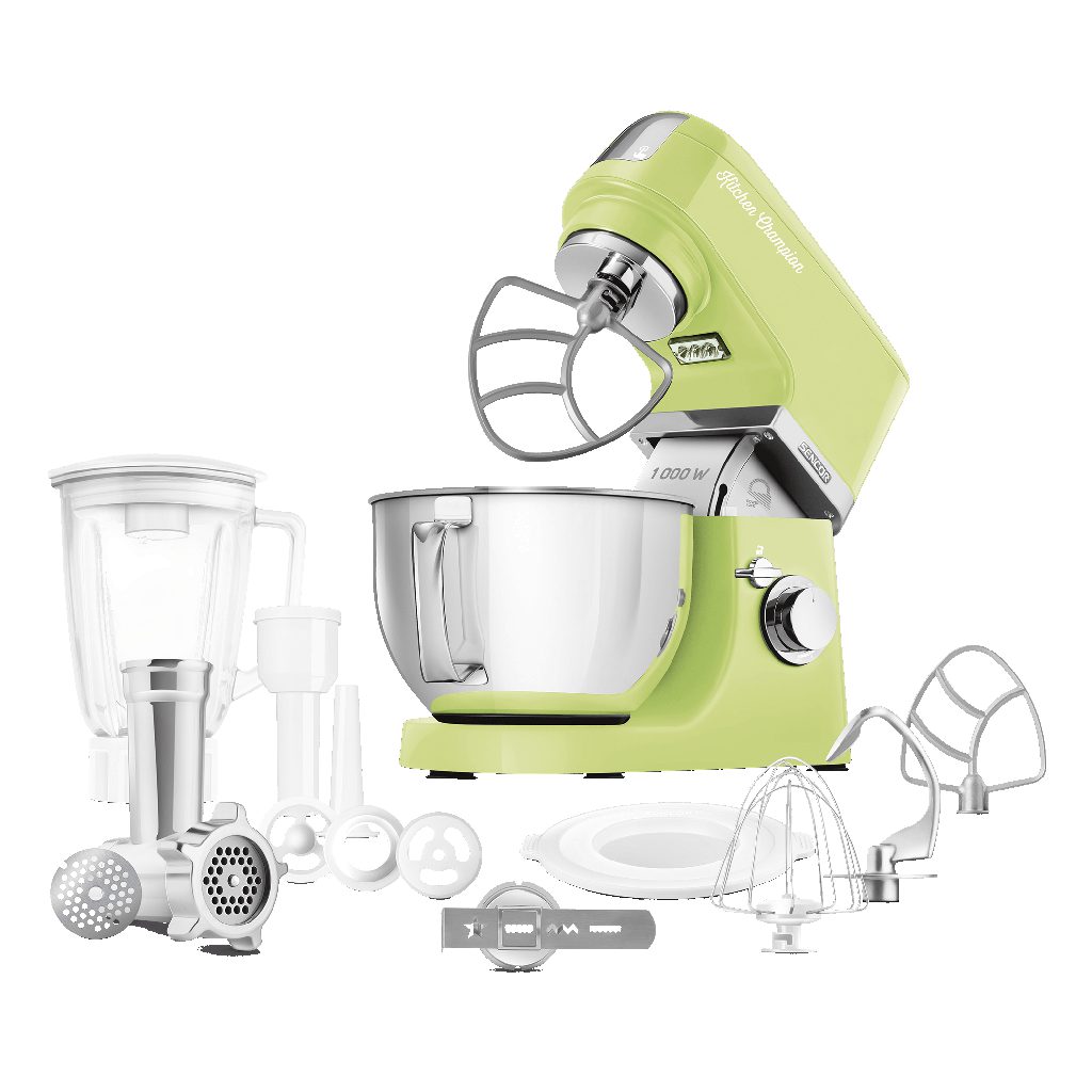 SENCOR STM 6357GG multifunkciós konyhai robotgép üvegmixerrel és húsdarálóval