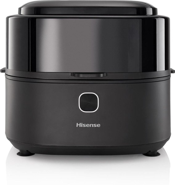HISENSE HAF1350DR air fryer automatikus keverőlapáttal, 6,7 literes kosárral