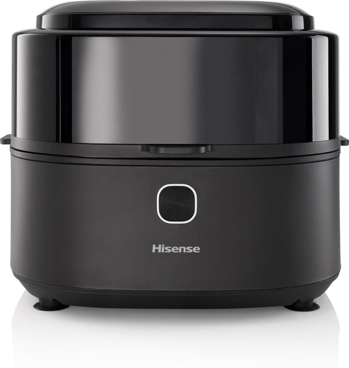 HISENSE HAF1350DR air fryer automatikus keverőlapáttal, 6,7 literes kosárral