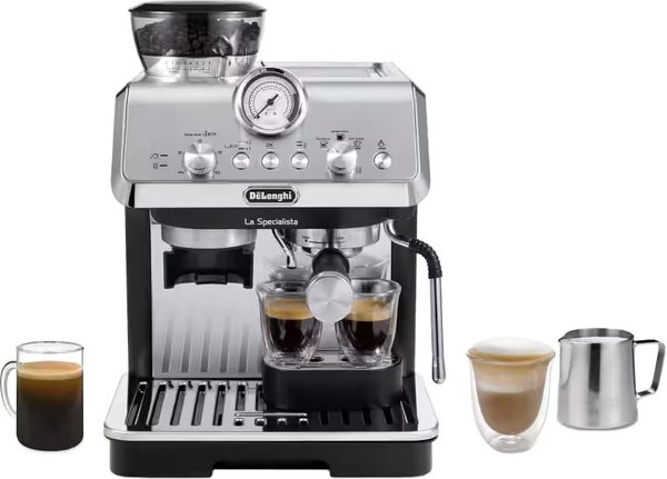 DE-LONGHI EC9155.MB presszókávéfőző beépített darálóval és gőzkarral