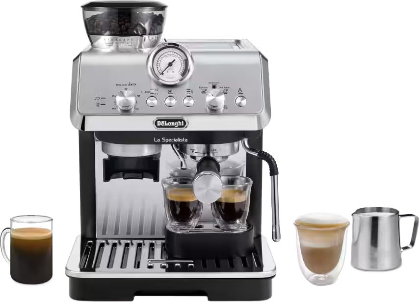 DE-LONGHI EC9155.MB presszókávéfőző beépített darálóval és gőzkarral