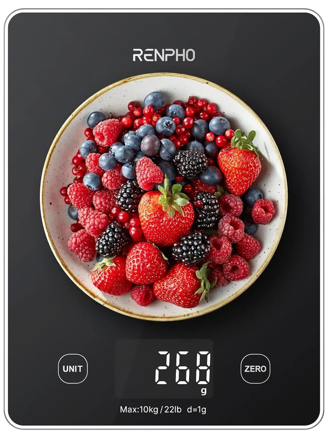 RENPHO Calibra 1L intelligens konyhai mérleg Bluetooth-kapcsolattal