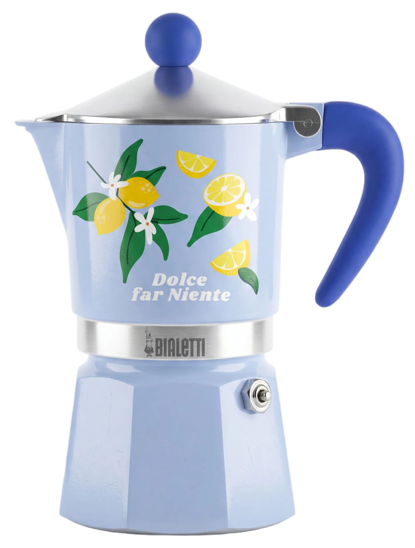 BIALETTI Fruit Rainbow 3 adagos kotyogós kávéfőző – Lemon