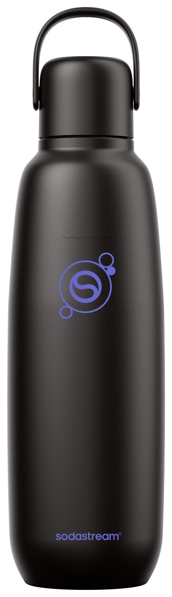 SODA STREAM BO FIZZ&GO COOL 0.9 l fekete rozsdamentes acél termosz