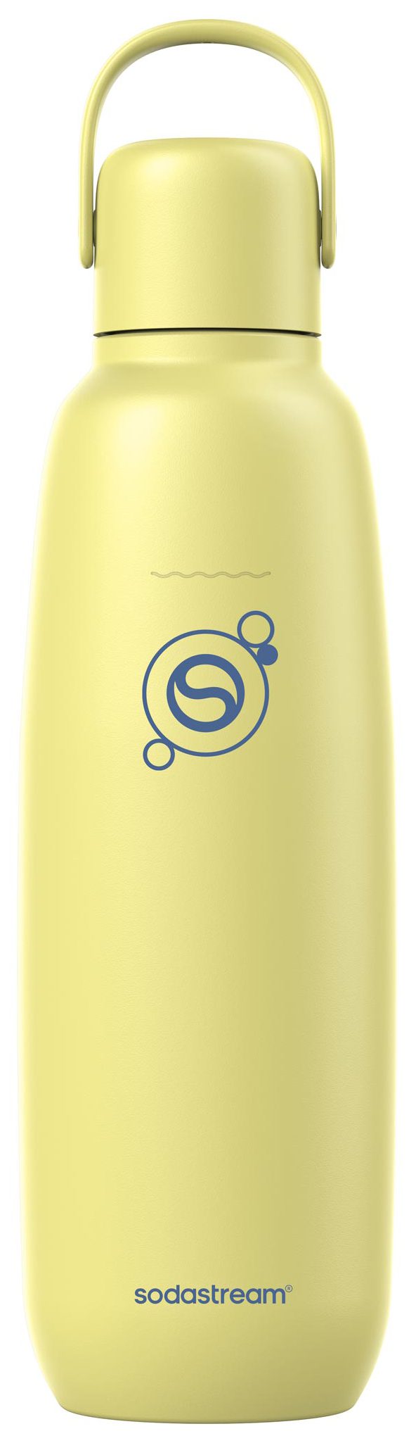 SODA STREAM BO FIZZ&GO COOL 0.9 l citromsárga rozsdamentes acél termosz