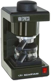 SZARVASI SZV 612/3 6 Mini eszpresszó kávéfőző, olajzöld kivitelben