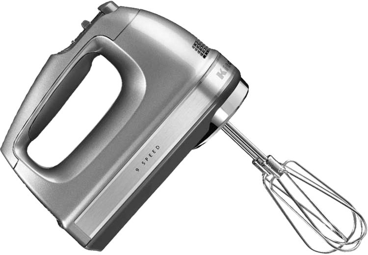 KITCHEN AID KA5KHB9212ECU ezüst kézi mixer 9 sebességfokozattal, 85 W