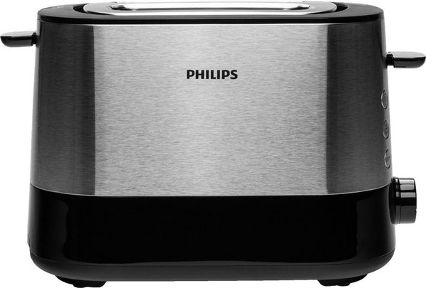 PHILIPS HD2637/90 kenyérpirító 2 extra széles nyílással