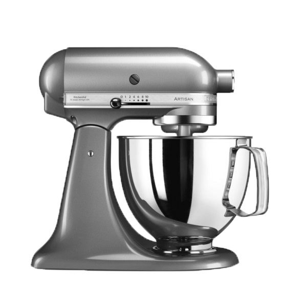 KITCHEN AID KA5KSM125ECU Artisan konyhai robotgép 4,83 literes üsttel, ezüst