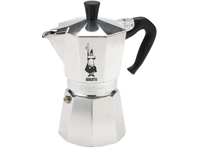 BIALETTI MOKA EXPRESS 9 adagos kotyogós kávéfőző, ezüst