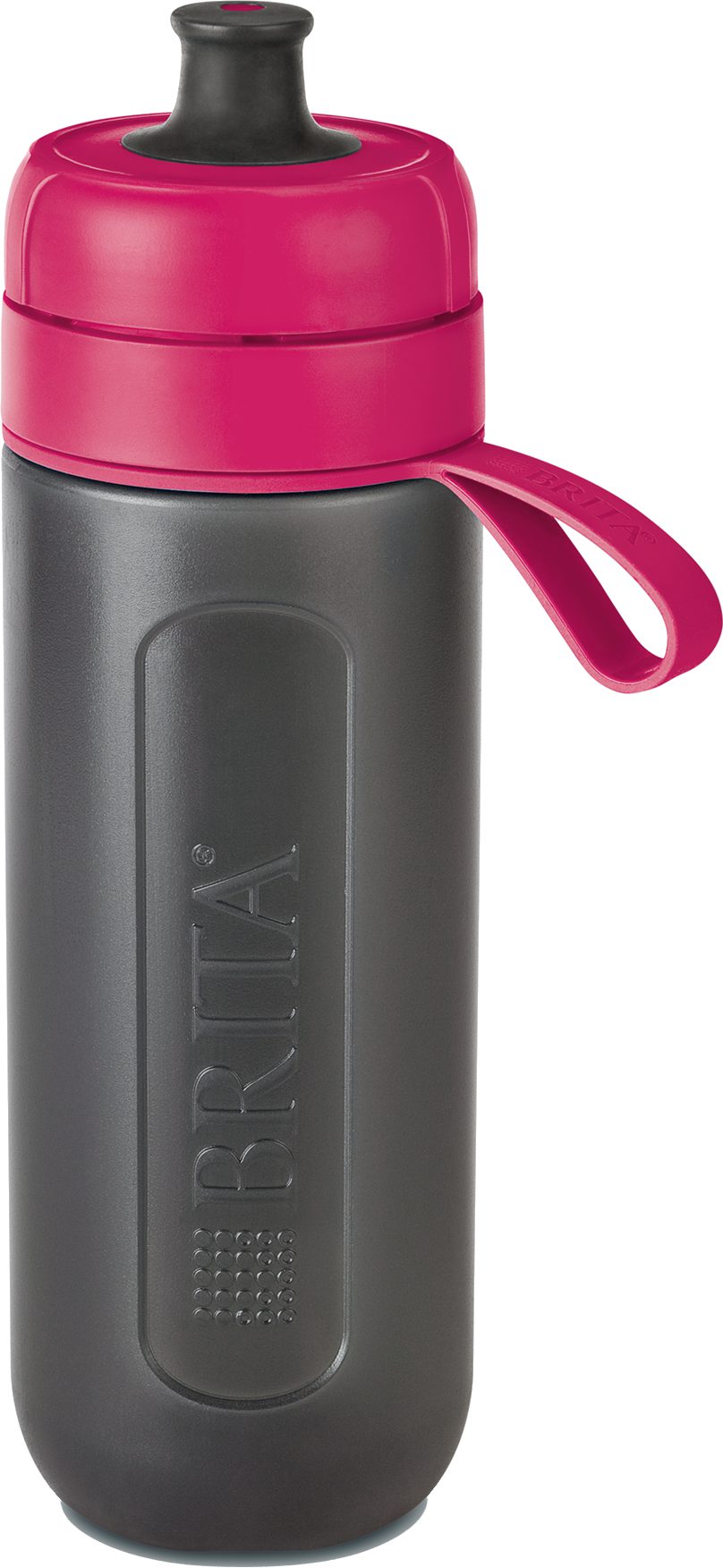 BRITA Fill&Go Active 600 ml-es vízszűrős kulacs, rózsaszín