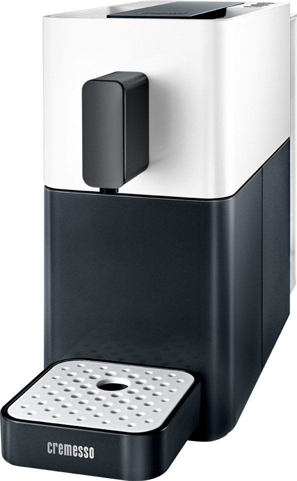 CREMESSO Easy kapszulás kávéfőző aromafokozással, fekete-fehér