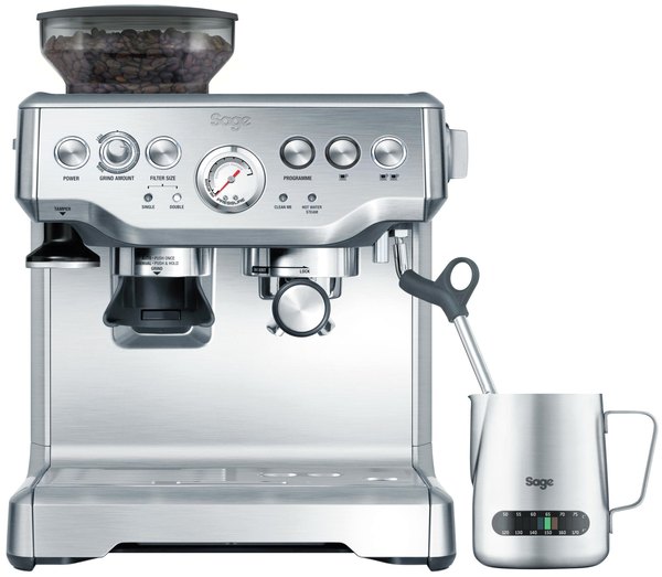 SAGE SES875BSS inox automata kávéfőző beépített darálóval