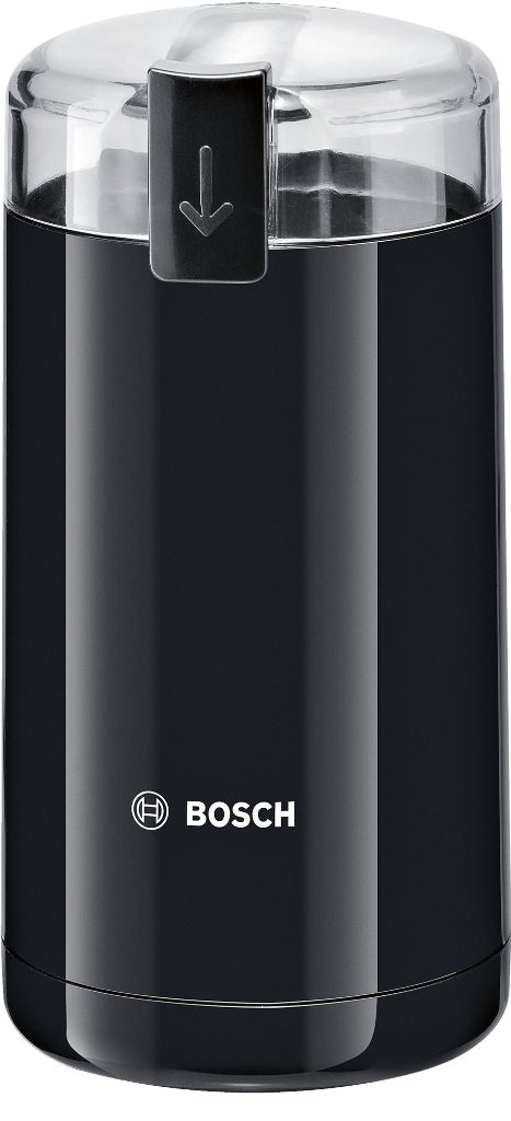 BOSCH TSM6A013B fekete kávédaráló nemesacél őrlőkéssel