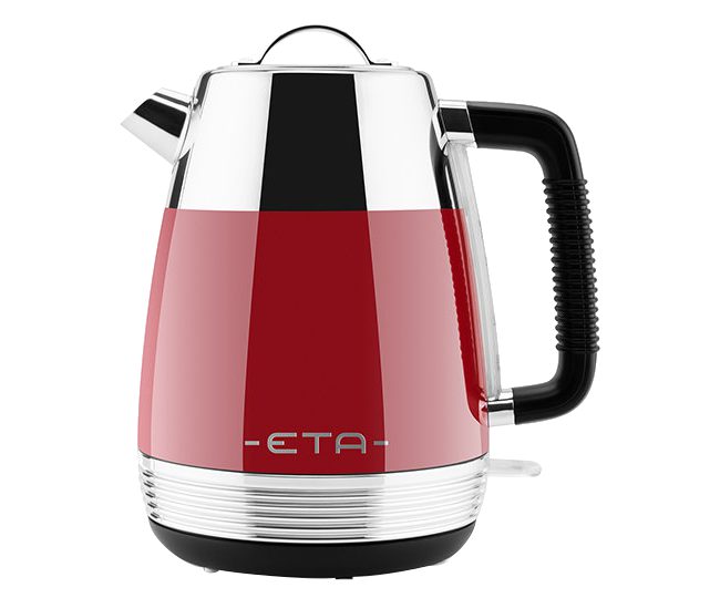 ETA 9186/30 Storio piros rozsdamentes acél vízforraló, 1,7 l