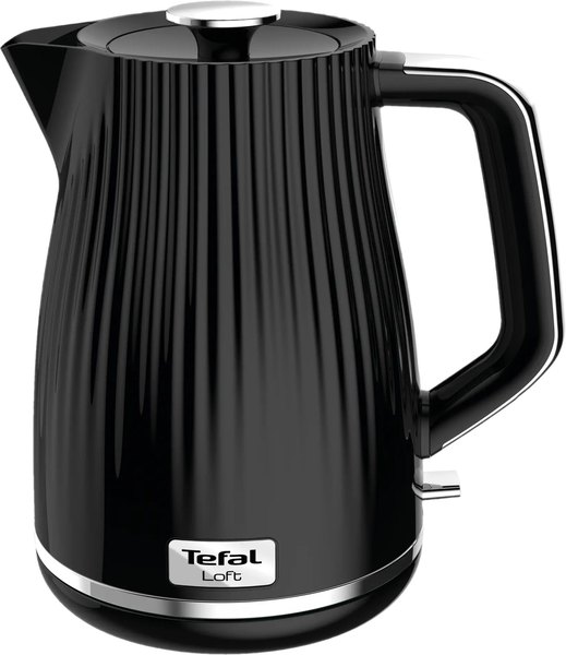 TEFAL KO250830 Loft fekete vízforraló 1,7 literes kapacitással