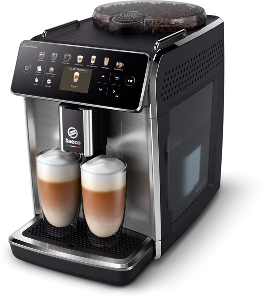 SAECO GranAroma SM6585/00 automata kávéfőző tejhabosítóval