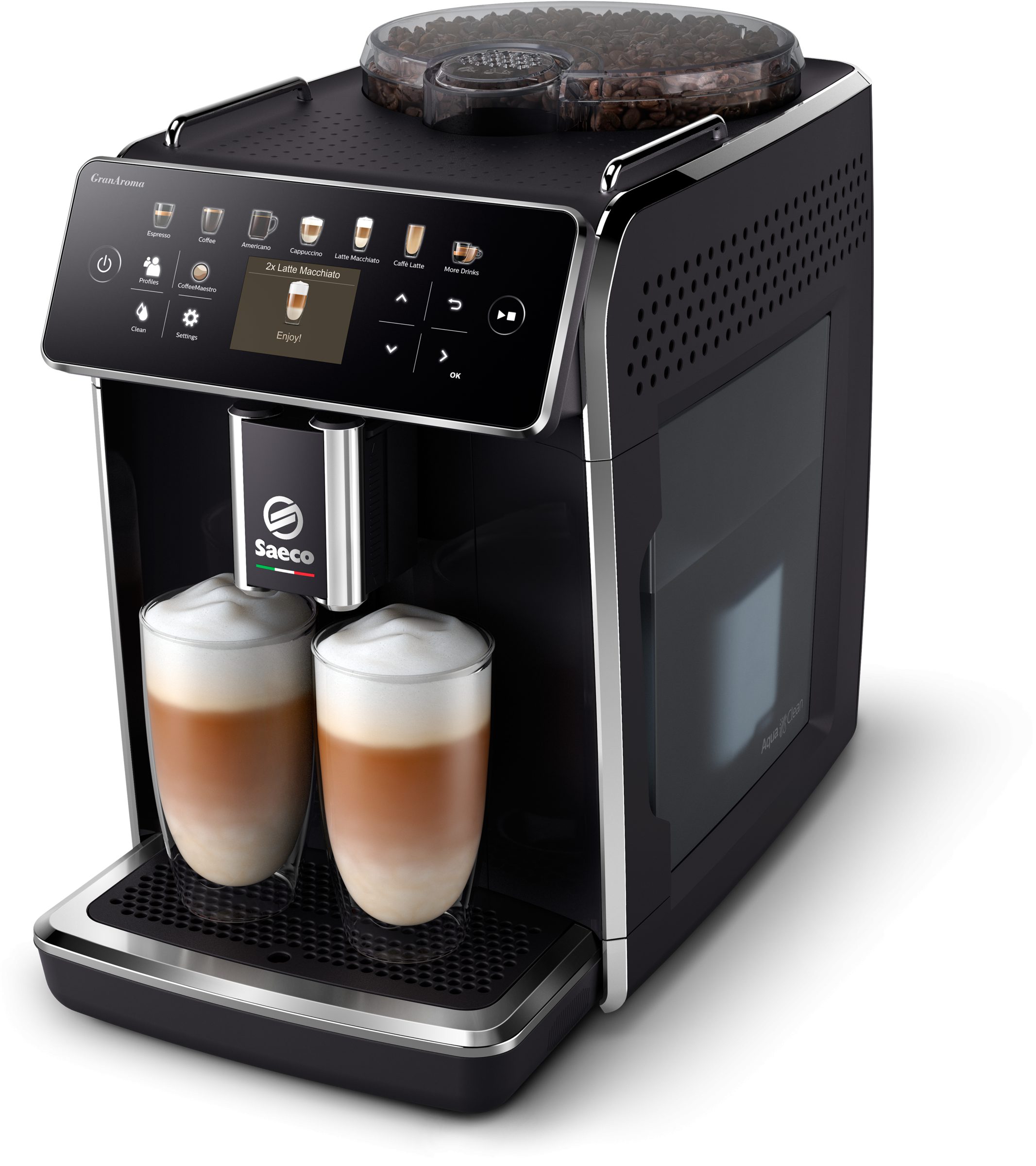 SAECO GranAroma SM6580/00 automata kávéfőző tejhabosító rendszerrel