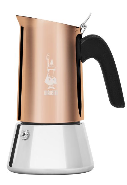 BIALETTI 7284/CN Venus 4 adagos kotyogós kávéfőző, réz színű