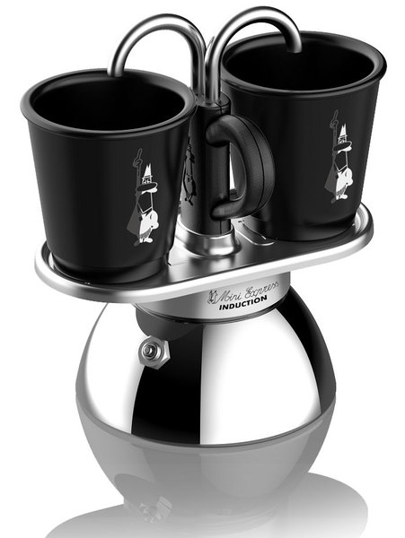 BIALETTI 7310 Mini Express indukciós kotyogós kávéfőző szett, 2 adagos