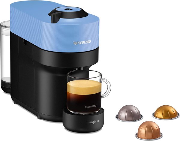 DE-LONGHI Nespresso Vertuo Pop ENV90.A búzavirágkék kapszulás kávéfőző