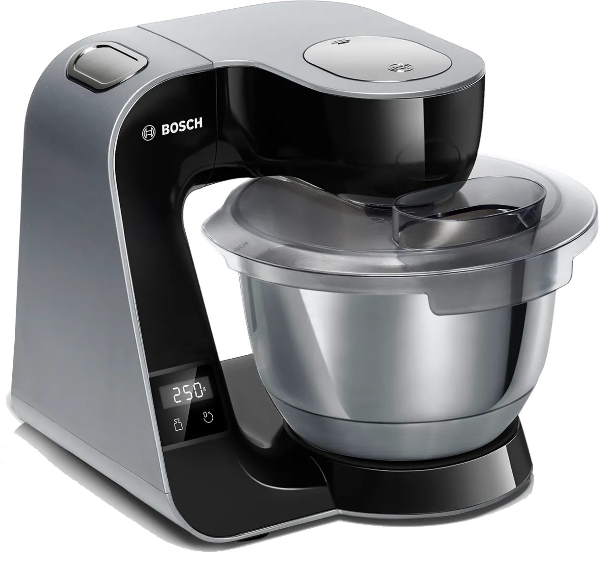 BOSCH MUM5XC4E konyhai robotgép beépített mérleggel és 3,9 literes nemesacél tállal