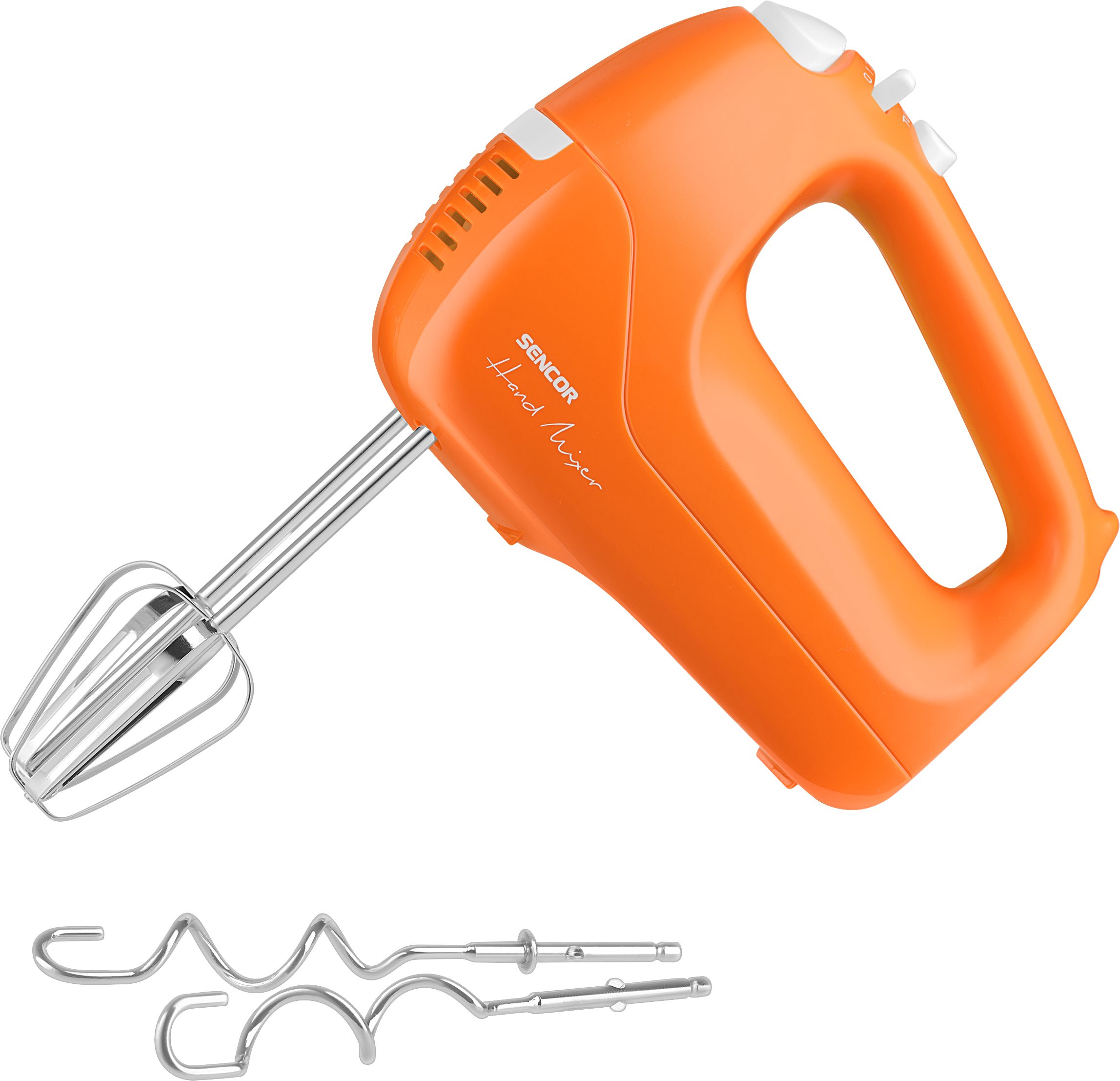 SENCOR SHM 5403OR 200 W-os kézi mixer habverő- és dagasztószárakkal