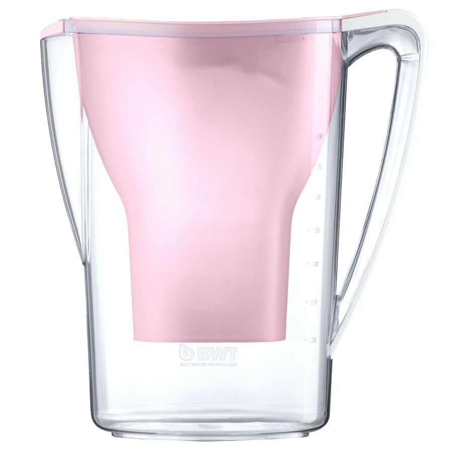 BWT 125557844 Aqualizer Home 2,7 l-es rózsaszín vízszűrő kancsó