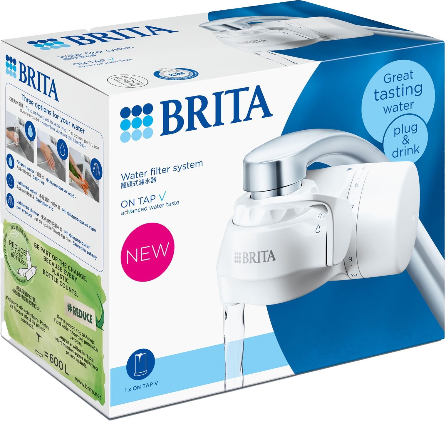 BRITA BR1052068 ON TAP V csapra szerelhető vízszűrő rendszer