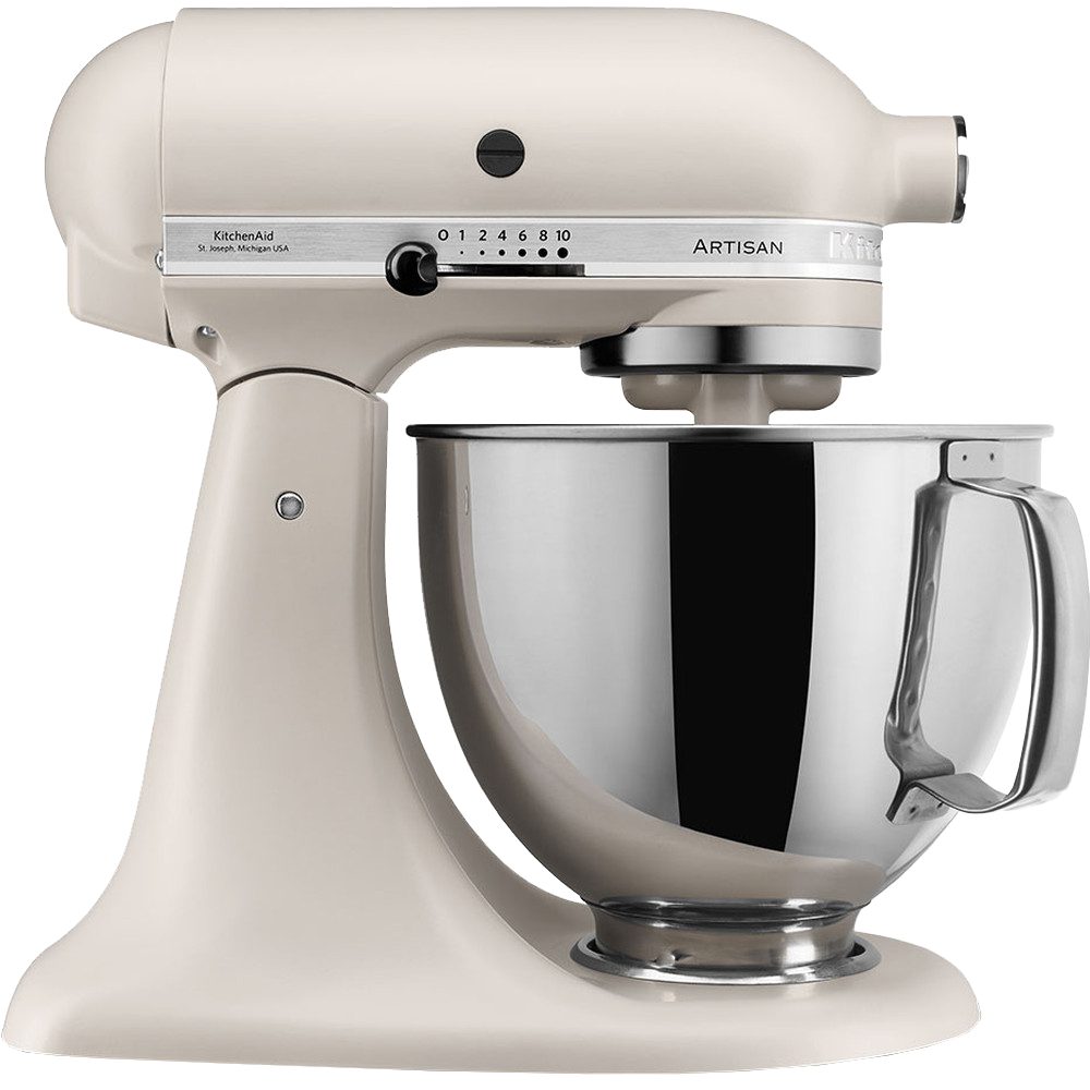 KITCHENAID 5KSM125EMH Artisan robotgép 4,8 l-es rozsdamentes tállal, milkshake