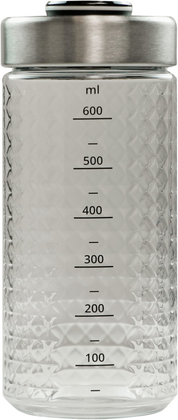 KRUPS XS804000 átlátszó műanyag tejtartó, 600 ml