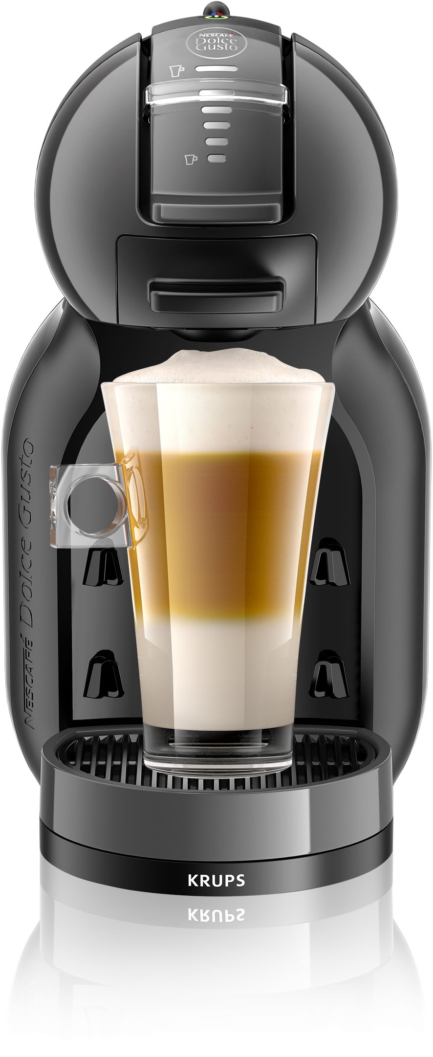 KRUPS KP123810 Dolce Gusto Mini Me kapszulás kávéfőző fekete-szürke kivitelben