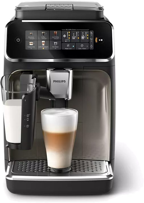 PHILIPS EP3347/90 Series 3300 LatteGo automata kávégép, 15 bar, 1450 W, fekete