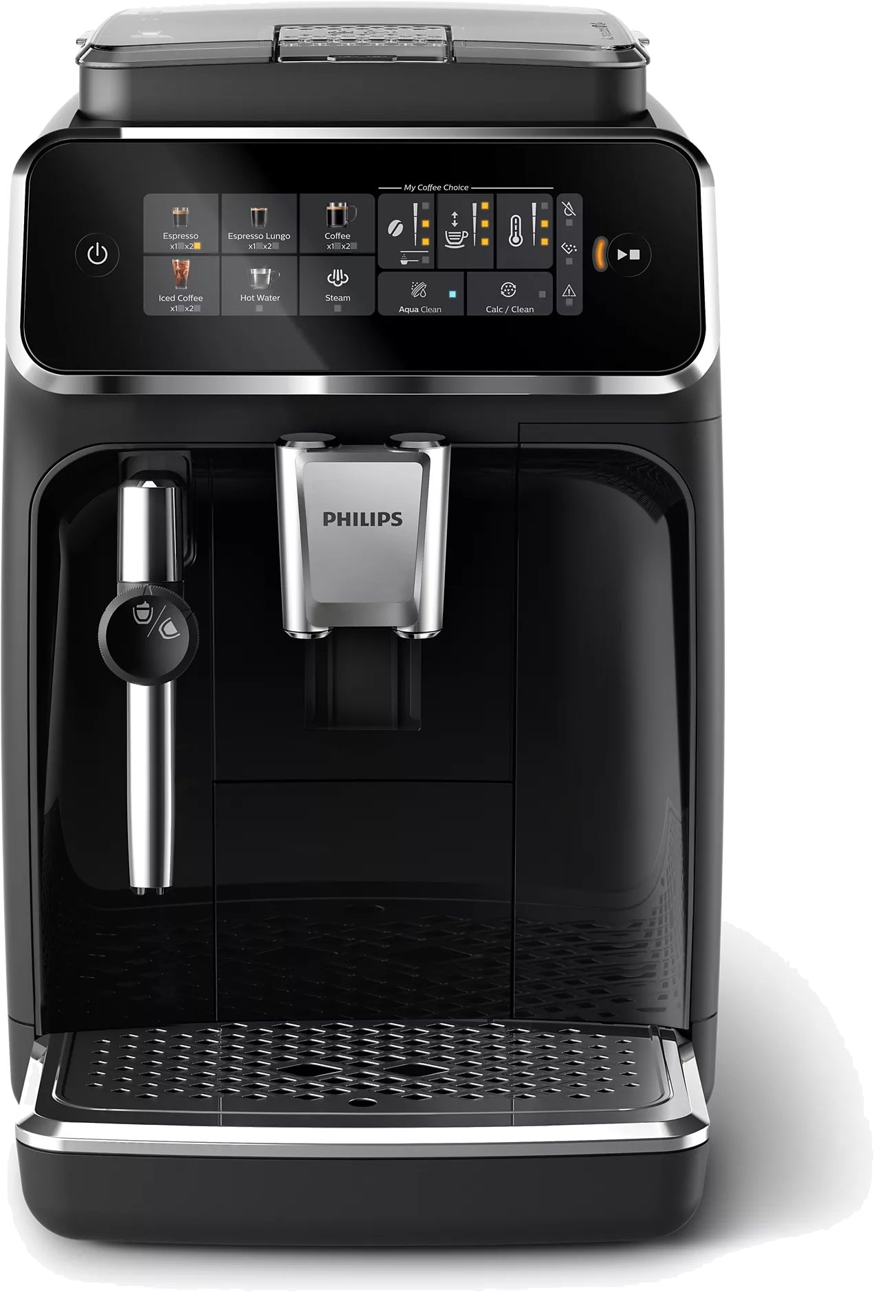 PHILIPS EP3321/40 Series 3300 automata kávégép Panarello Plus tejhabosítóval, fekete