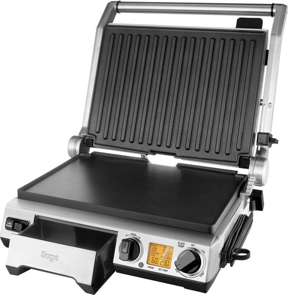 SAGE BGR840BSS intelligens kontaktgrill hússzondával