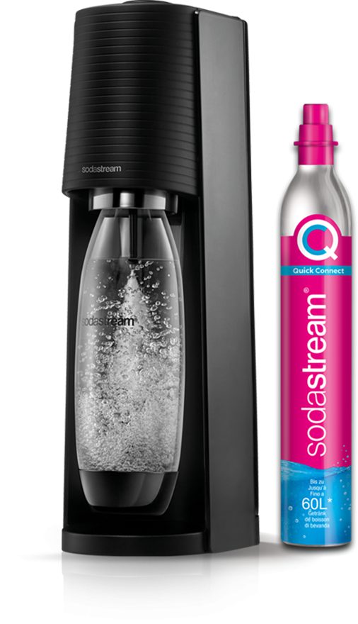SODA STREAM 42004913 TERRA CQC fekete szódagép
