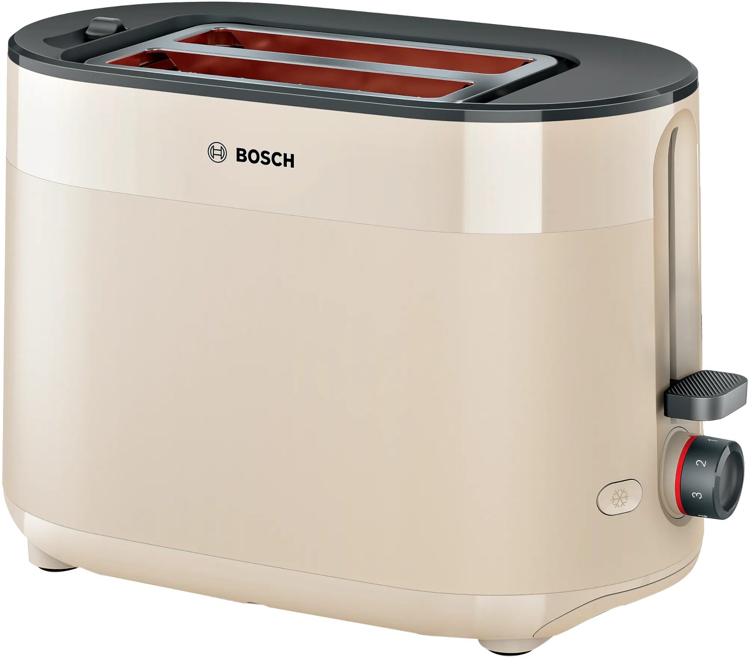 BOSCH TAT2M127 MyMoment kenyérpirító, 2 szeletes, 950 W, krém