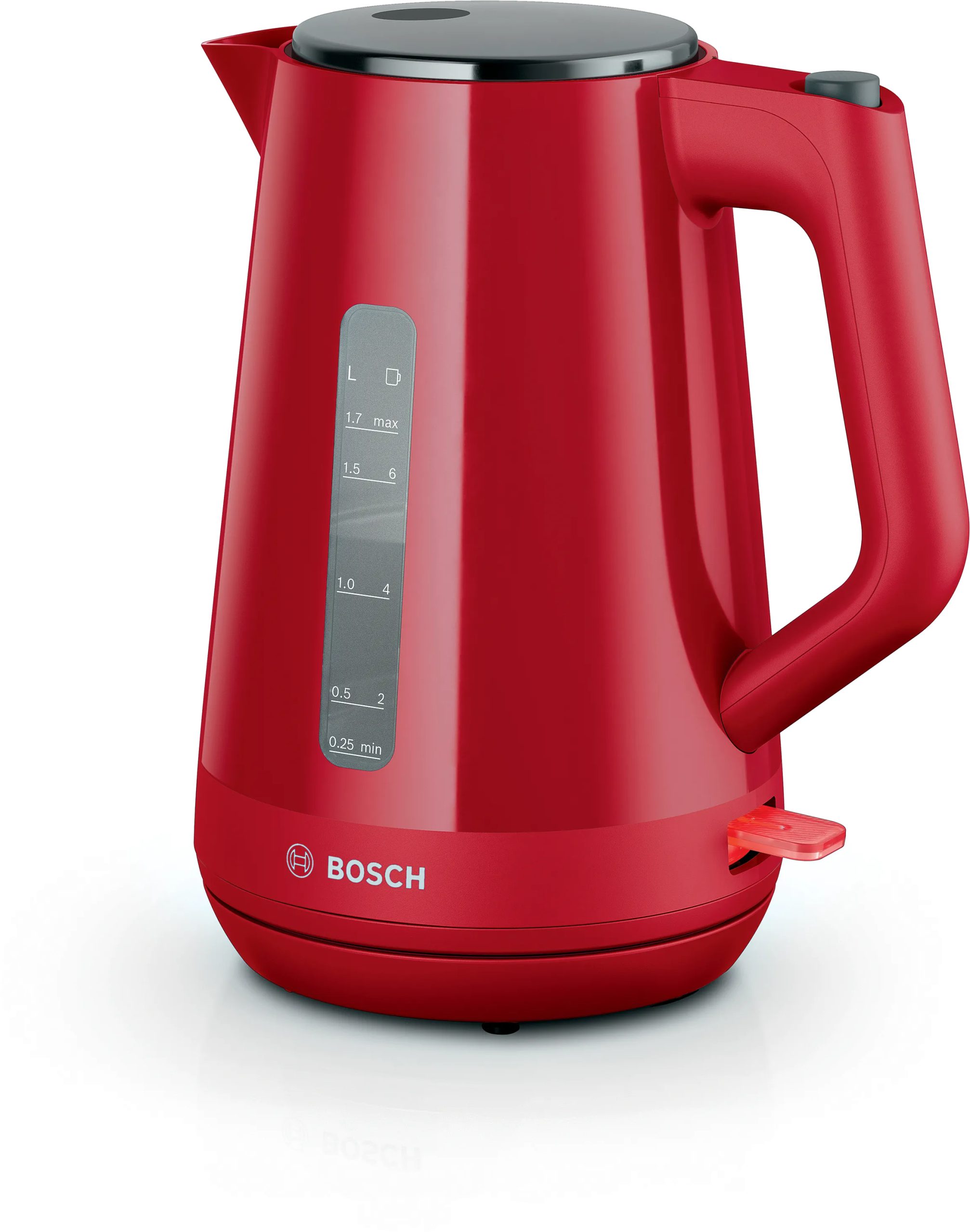 BOSCH TWK1M124 MyMoment vízforraló, 2400 W, 1,7 l, mélypiros
