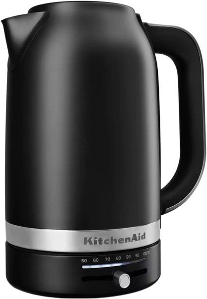 KITCHENAID 5KEK1701EBM 1,7 literes hőfokszabályozós vízforraló, matt fekete