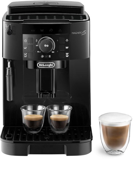 DE-LONGHI Magnifica S ECAM12.121.B automata kávéfőző beépített darálóval, fekete