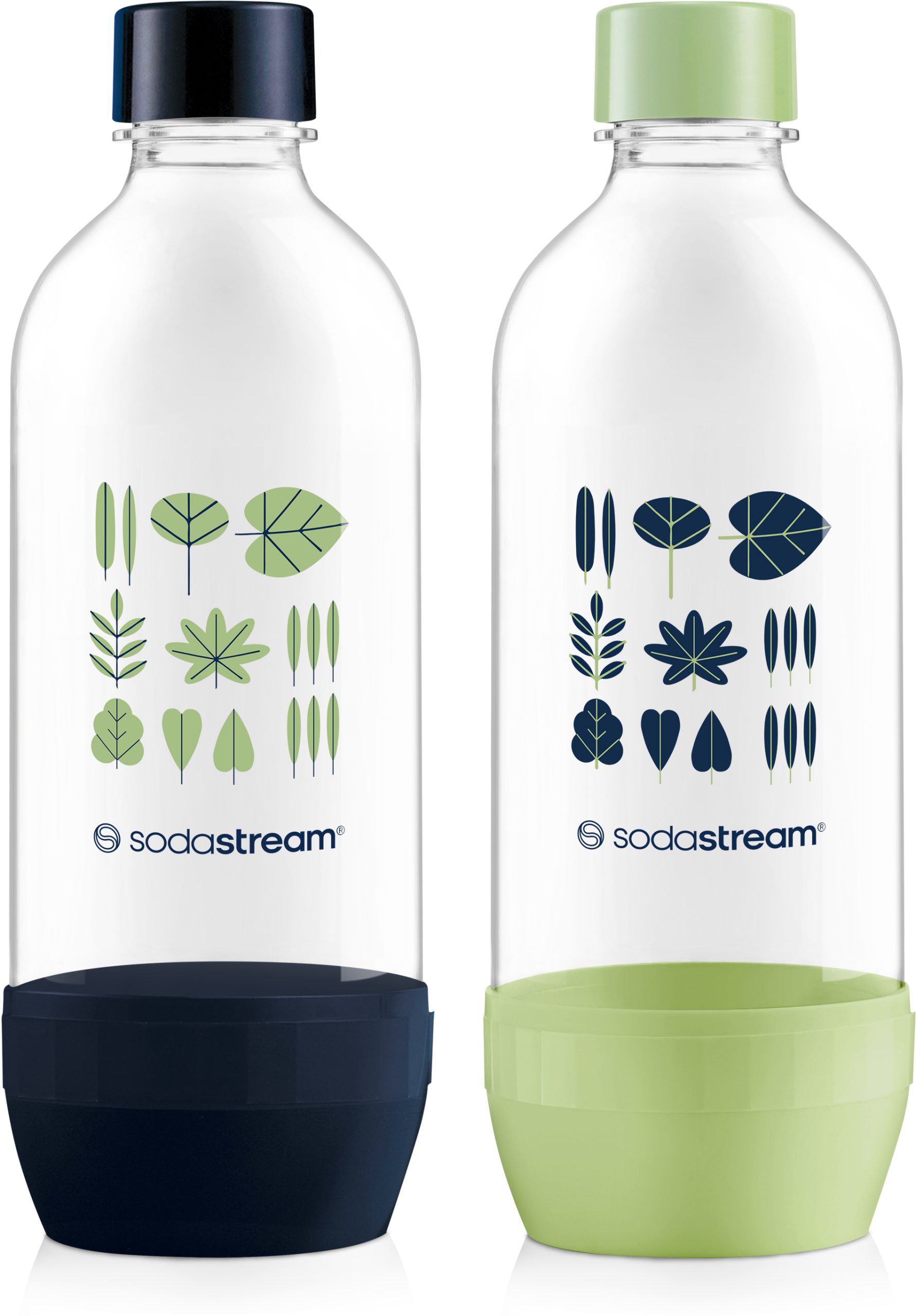 SODA STREAM Bo Jet duo zöld-kék, 2 darabos, 1 literes palackkészlet