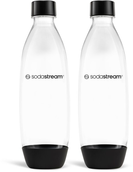 SODA STREAM Bo Fuse duo fekete, 2 darabos palackkészlet