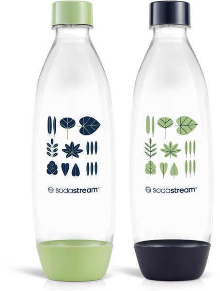 SODA STREAM Bo Fuse duo zöld-kék, 2 darabos palackkészlet