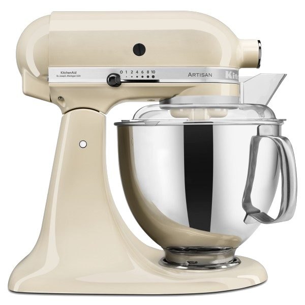 KITCHEN AID KA 5KSM175EAC Artisan krémszínű konyhai robotgép, 4,8 l, 300 W
