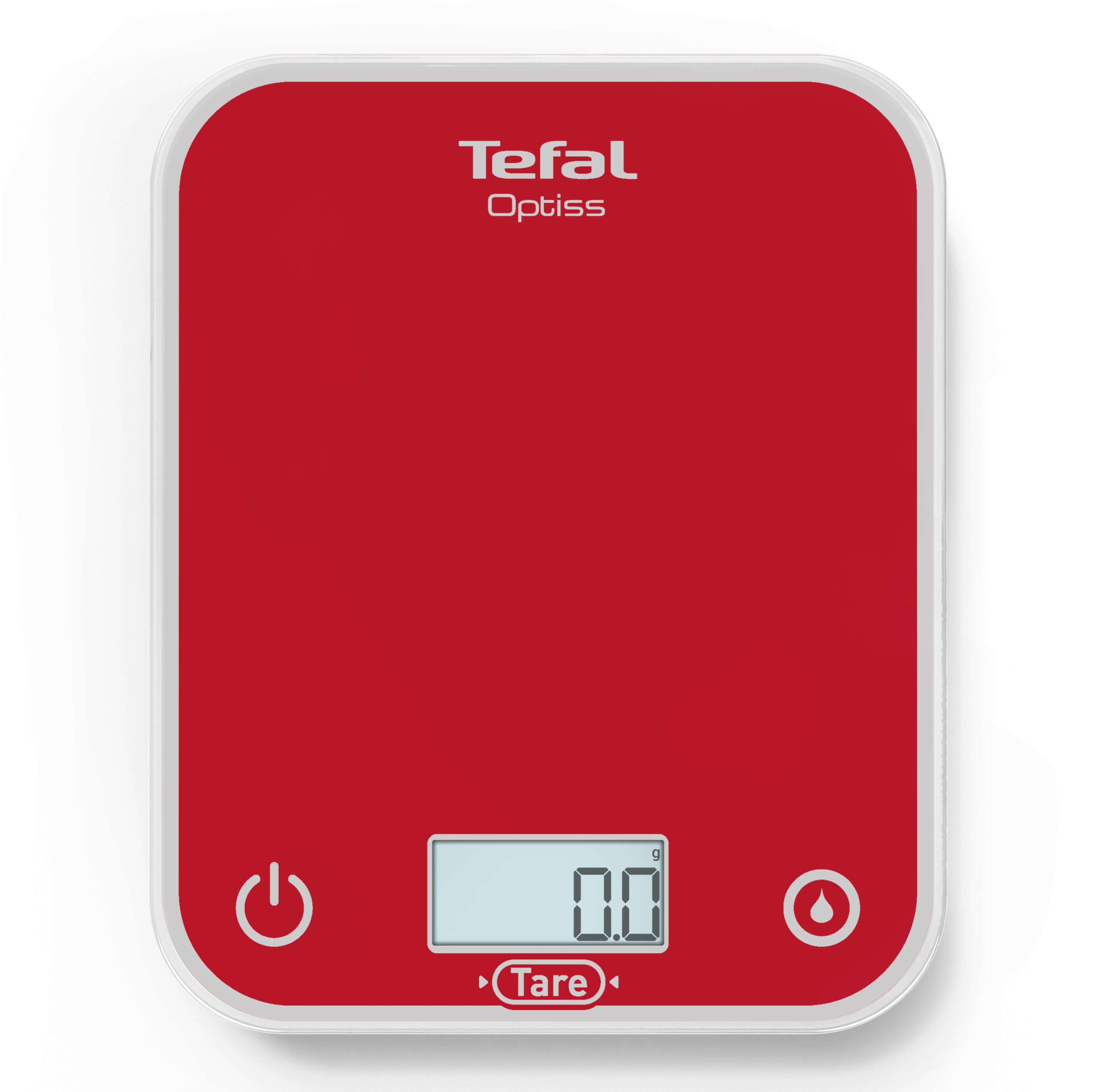 TEFAL BC50U3V0 Optiss piros konyhai mérleg 5 kg-os kapacitással