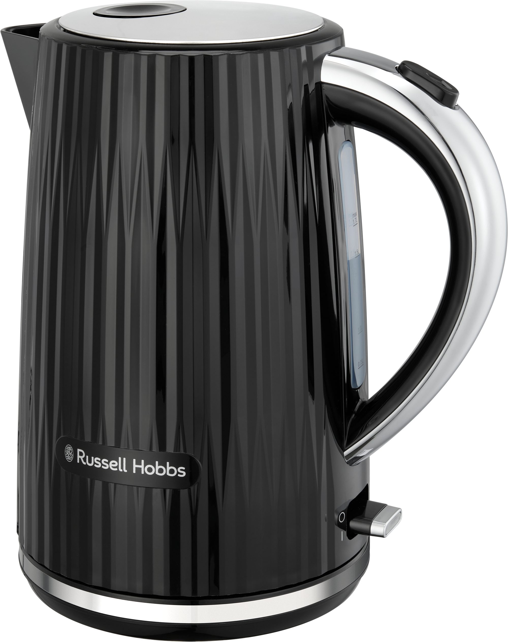 RUSSELL HOBBS 27361-70/RH Eden fekete vízforraló 1,7 literes kapacitással